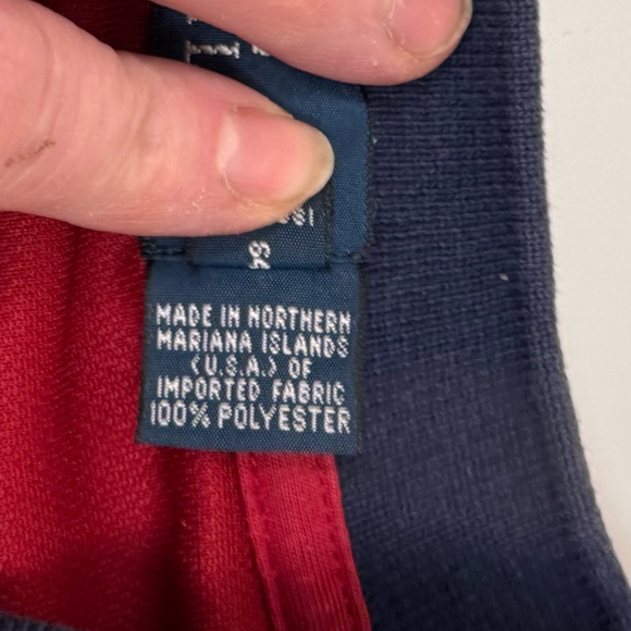 Polo Ralph Lauren Mens XL Red with gold Embroidered Griffin Dragon Vintage USA - Picture 4 of 10